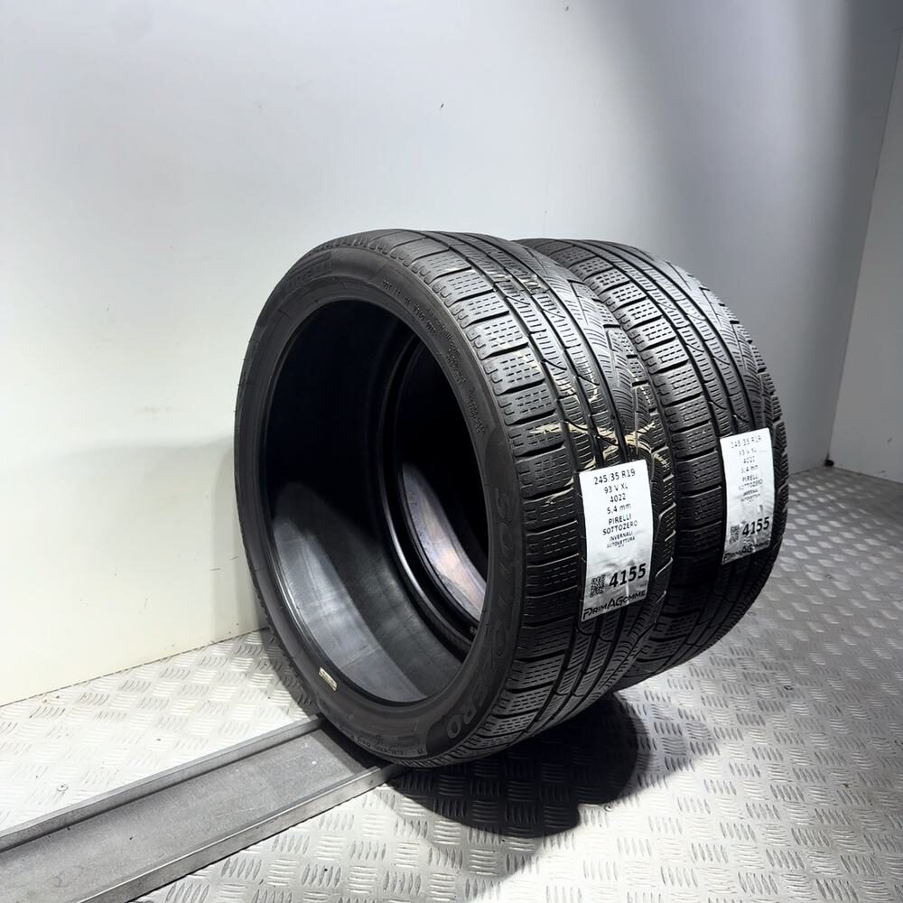 Gomme Usate 245 35 R19 93V XL Pirelli Sottozero 77% Invernali - immagine 7