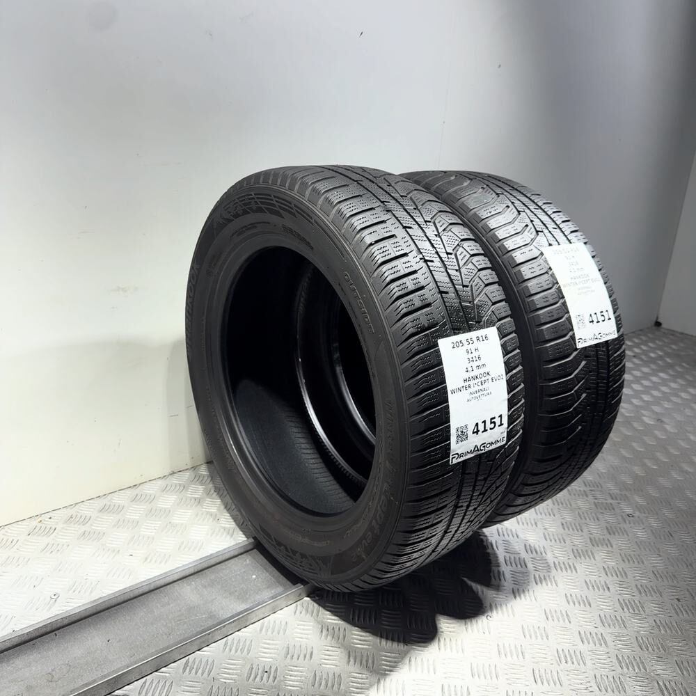 Gomme Usate 205 55 R16 91H Hankook Winter I*Cept Evo2 Invernali - immagine 7