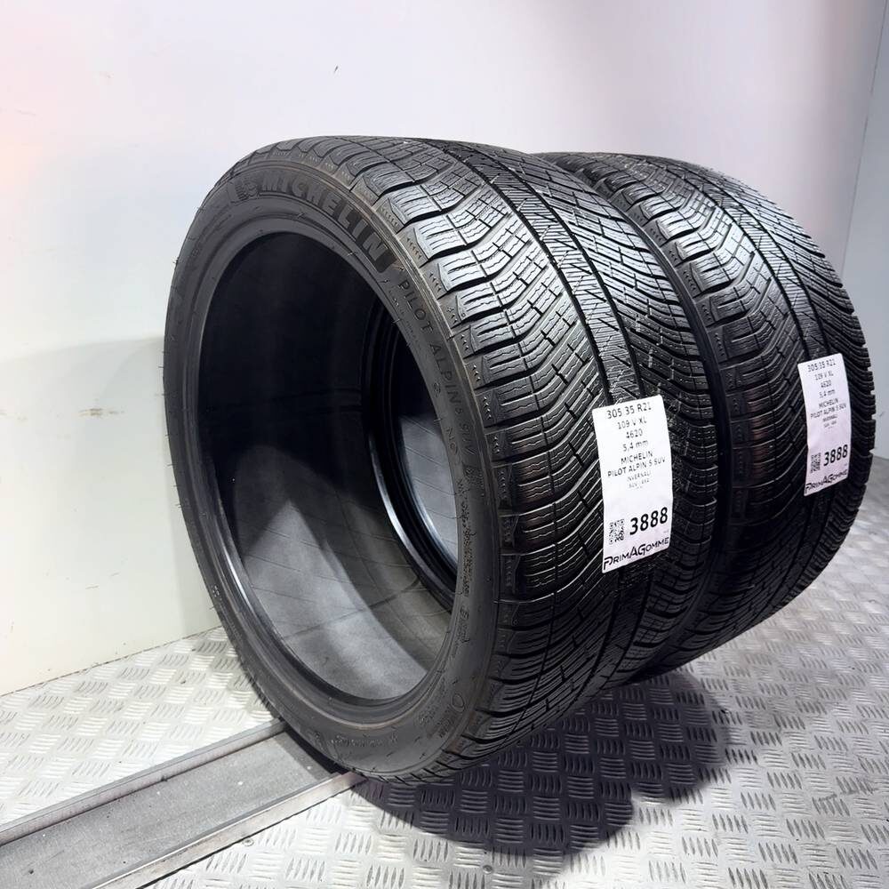 Gomme Usate 305 35 R21 109V XL Michelin Pilot Alpin 5 SUV 77% Invernali - immagine 7