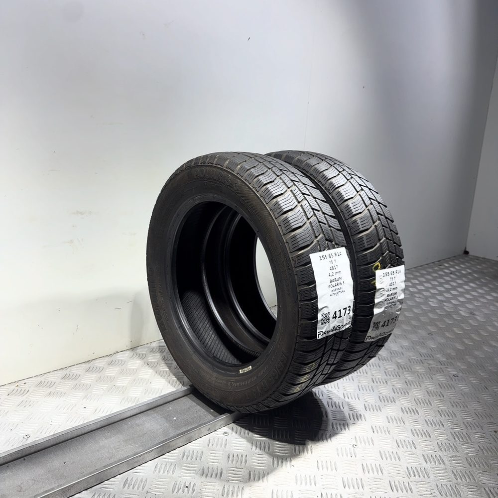 Gomme Usate 155 65 R14 75T Barum Polaris 3 Invernali - immagine 7