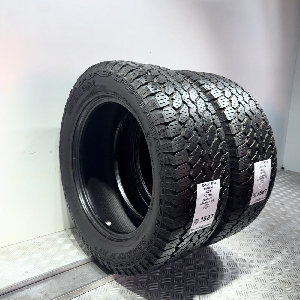 Gomme Usate 255 55 R18 XL 109H General Grabber AT3 86% Estive - immagine 7