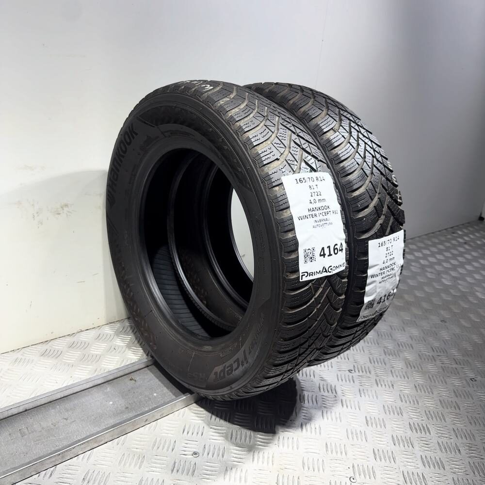 Gomme Usate 165 70 R14 81T Hankook Winter I*Cept RS3 Invernali - immagine 7
