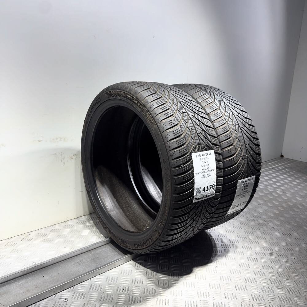 Gomme Usate 225 40 ZR18 92W XL Kumho Wintercraft WP52+ 83% Invernali - immagine 7