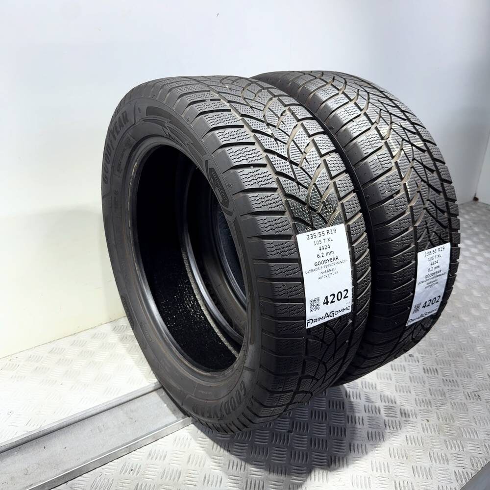 Gomme Usate 235 55 R19 105T XL Goodyear Ultragrip Performance+ 89% Invernali - immagine 7