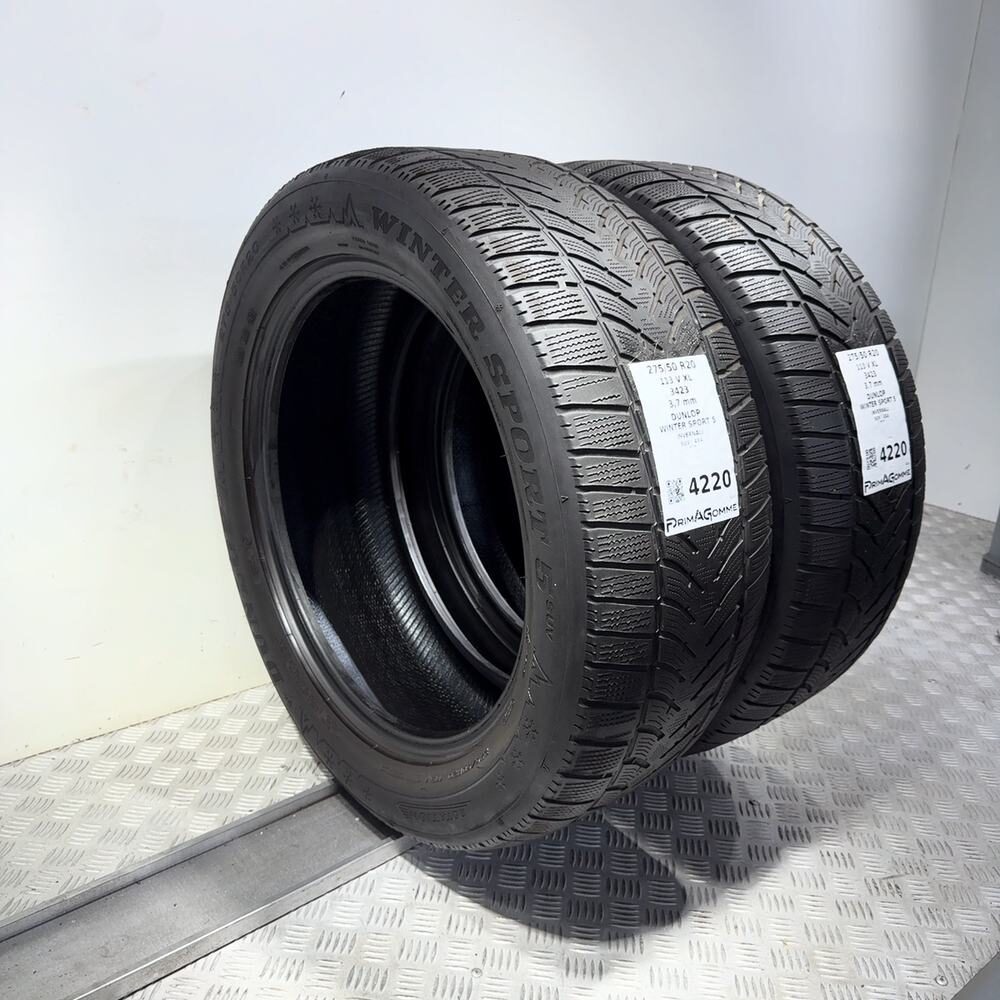 Gomme Usate 275 50 R20 XL 113V Dunlop Winter Sport 5 Invernali - immagine 7