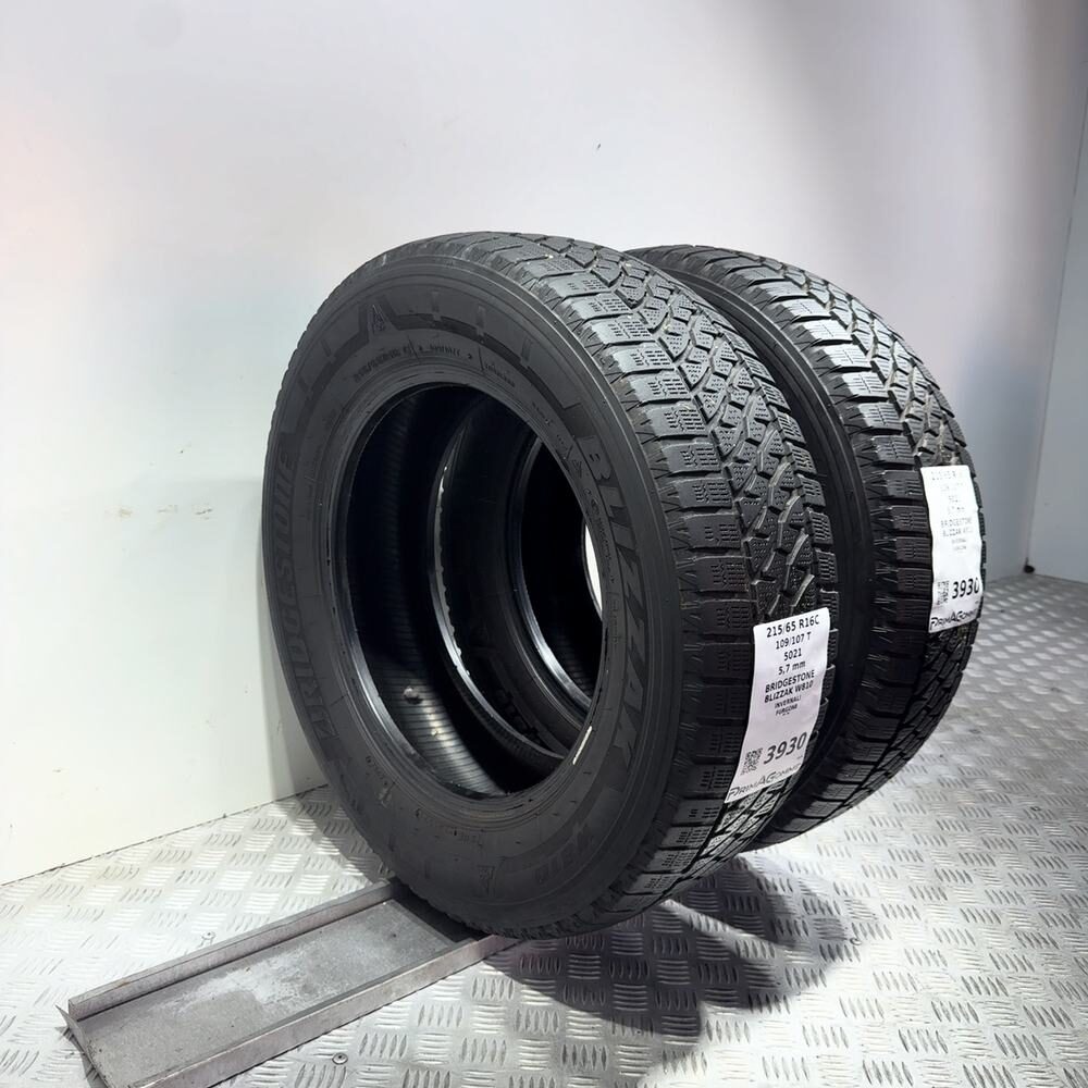 Gomme Usate 215 65 R16C 109/107T Bridgestone Blizzak W810 81% Invernali - immagine 7