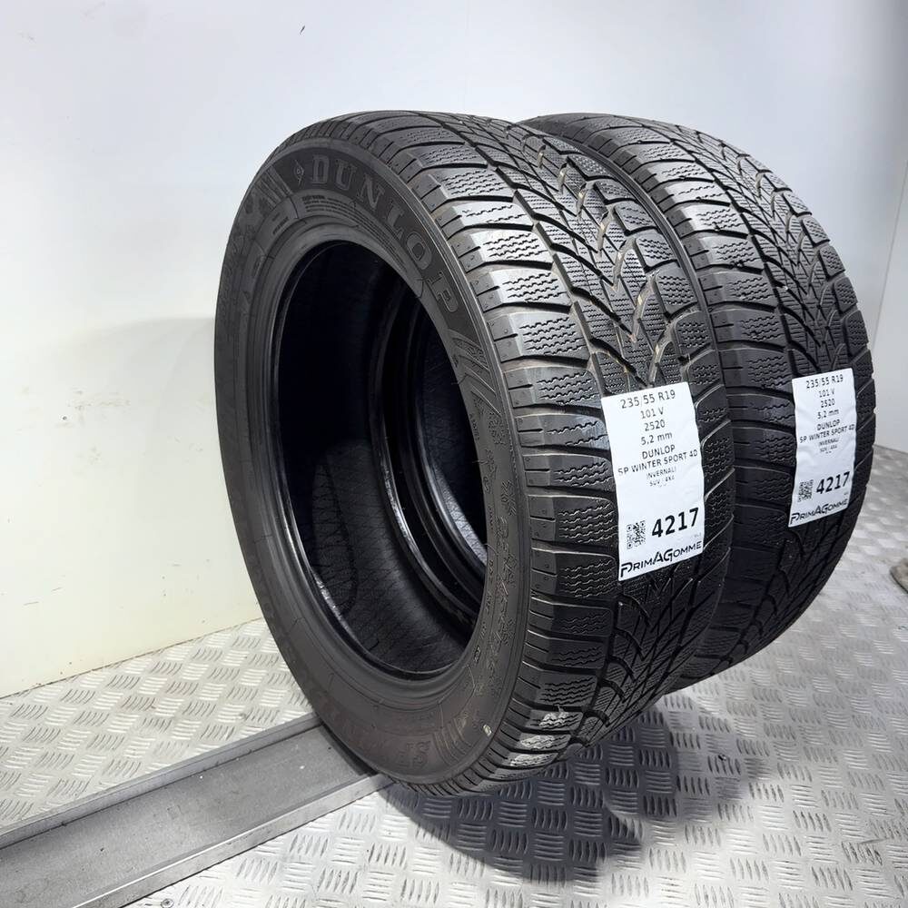 Gomme Usate 235 55 R19 101V Dunlop SP Winter Sport 4D 74% Invernali - immagine 7