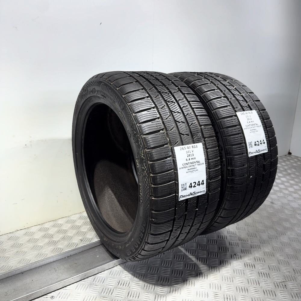 Gomme Usate 265 40 R18 101V Continental Wintercontact TS810S 91% Invernali - immagine 7