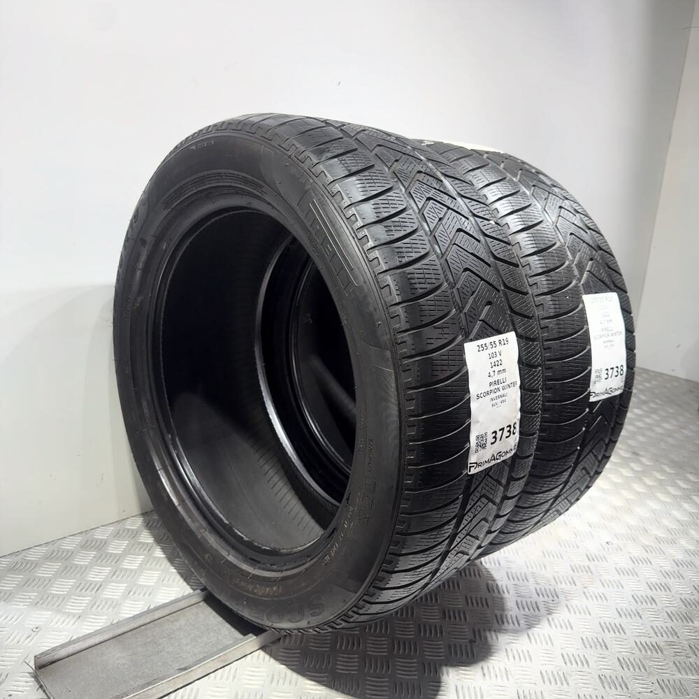 Gomme Usate 255 55 R19 103V Pirelli Scorpion Winter Invernali - immagine 7