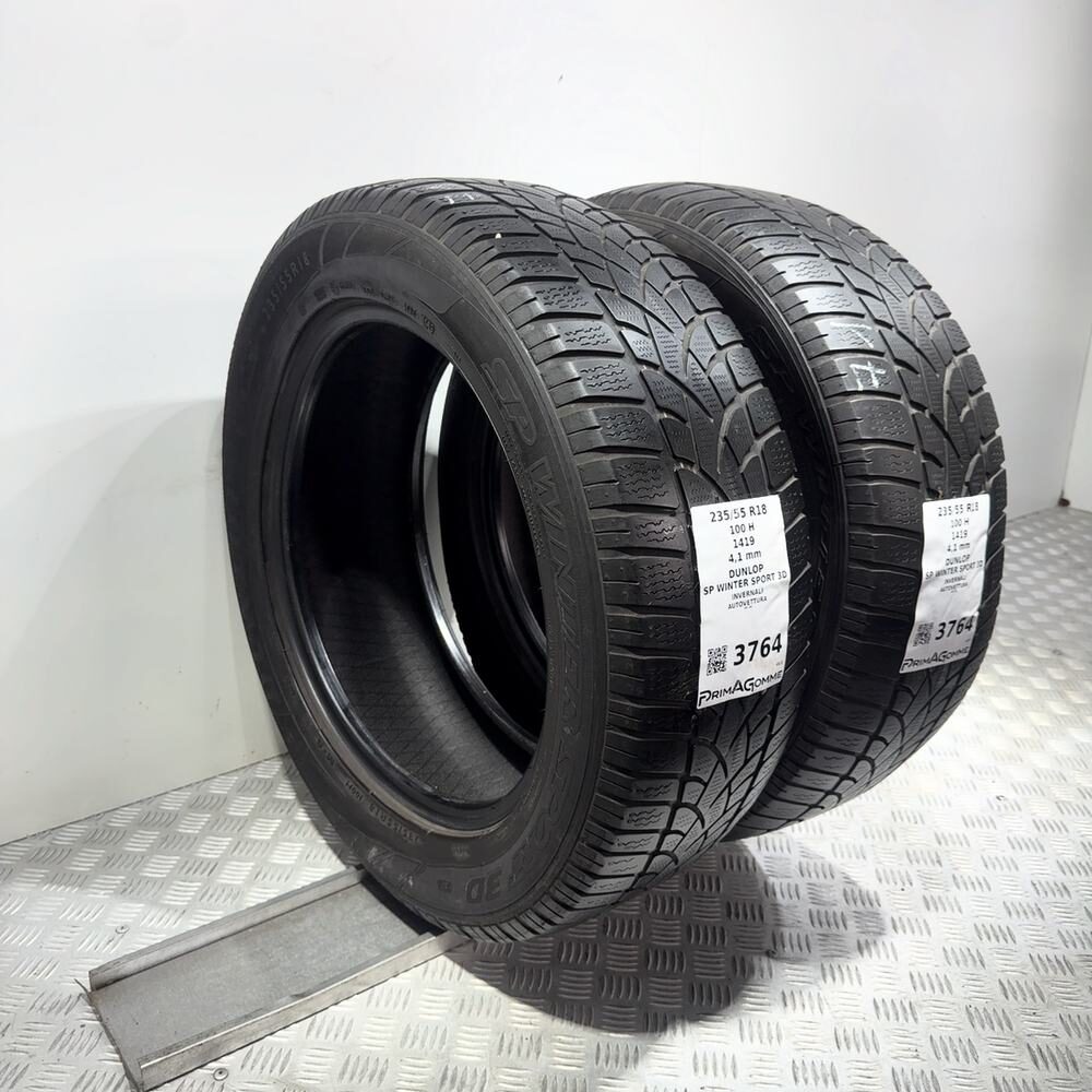 Gomme Usate 235 55 R18 100H Dunlop SP Winter Sport 3D Invernali - immagine 7