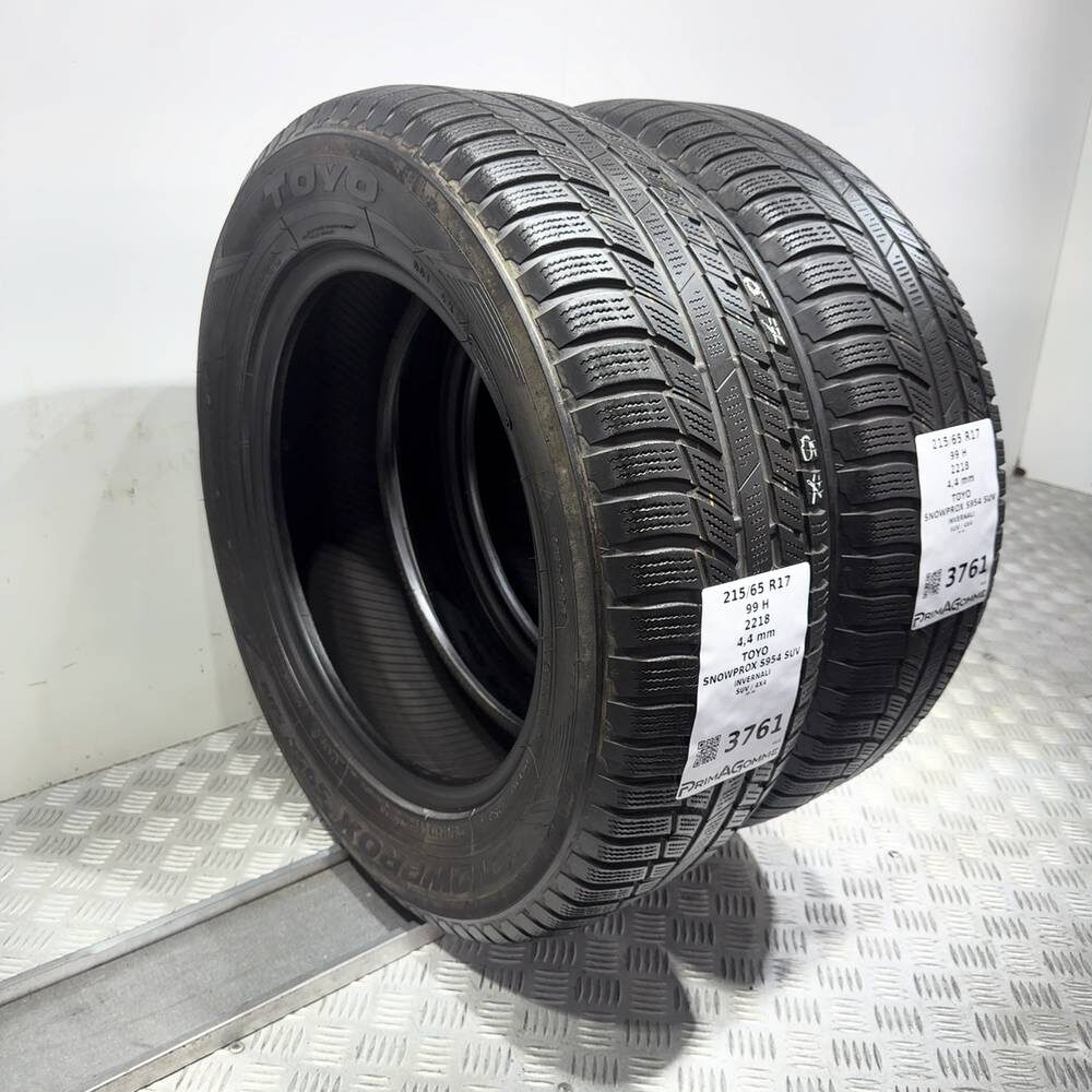 Gomme Usate 215 65 R17 99H Toyo Snowprox S954 SUV Invernali - immagine 7