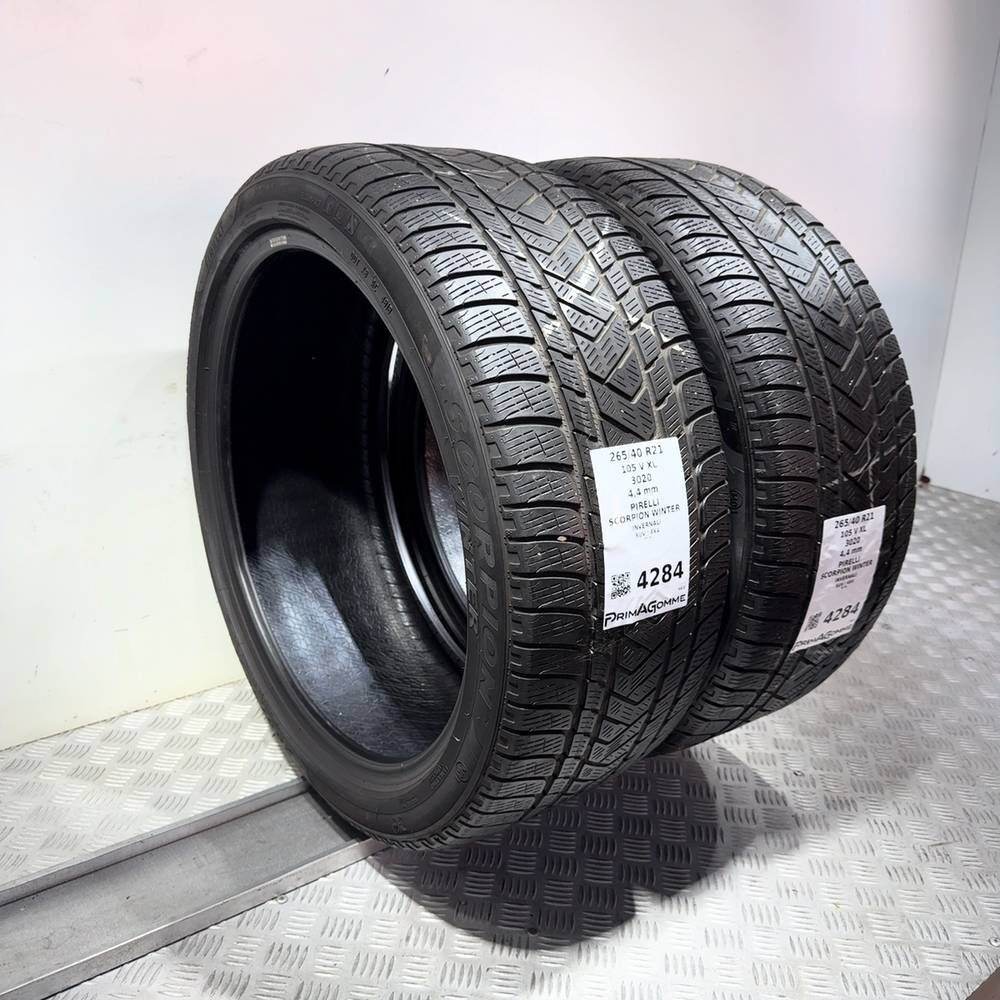 Gomme Usate 265 40 R21 105V XL Pirelli Scorpion Winter Invernali - immagine 7