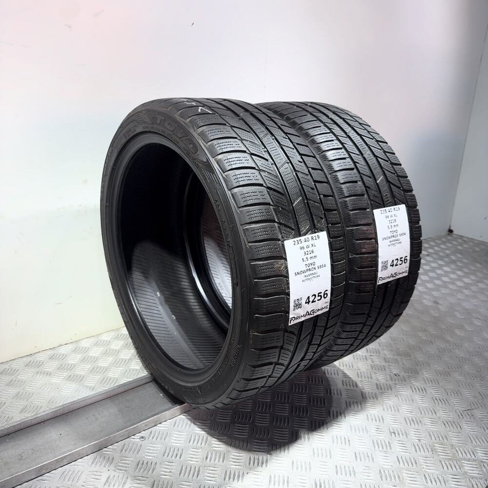 Gomme Usate 235 40 R19 96W XL Toyo Snowprox S954 79% Invernali - immagine 7