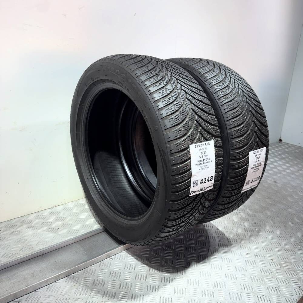 Gomme Usate 225 50 R18 99V XL Firestone Winterhawk 4 80% Invernali - immagine 7