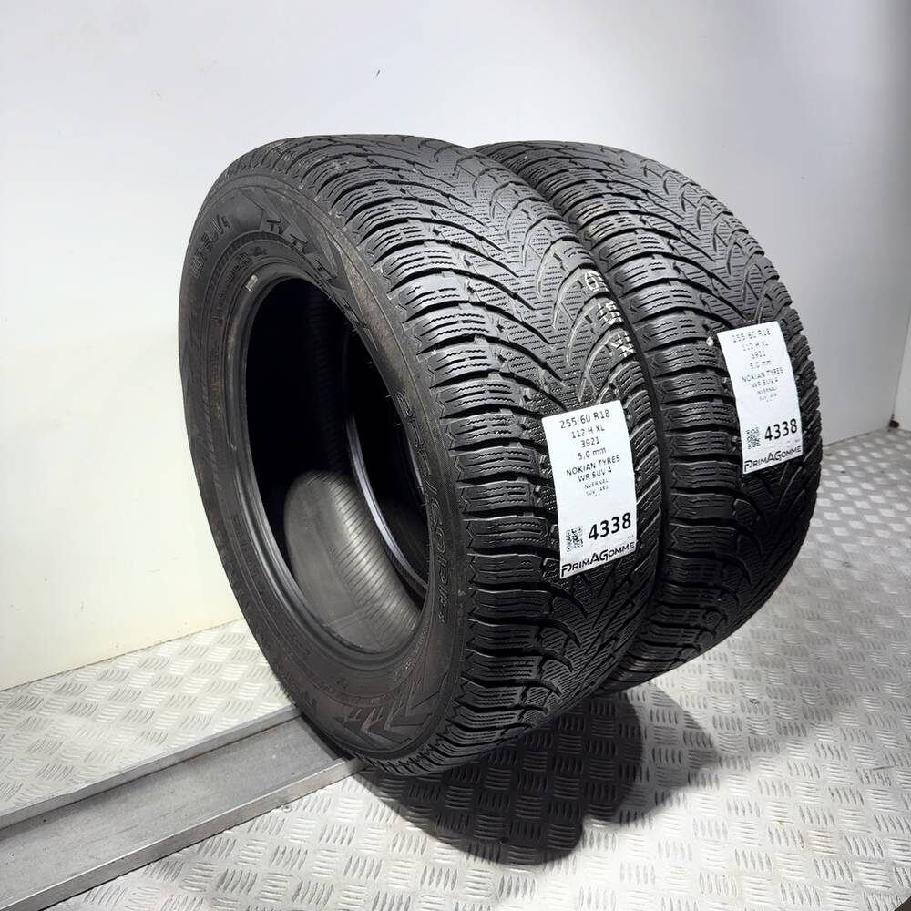 Gomme Usate 255 60 R18 112H XL Nokian Tyres WR SUV 4 71% Invernali - immagine 7