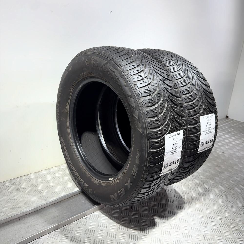Gomme Usate 235 60 R16 100H Nexen Winguard Snow'G WH2 79% Invernali - immagine 7
