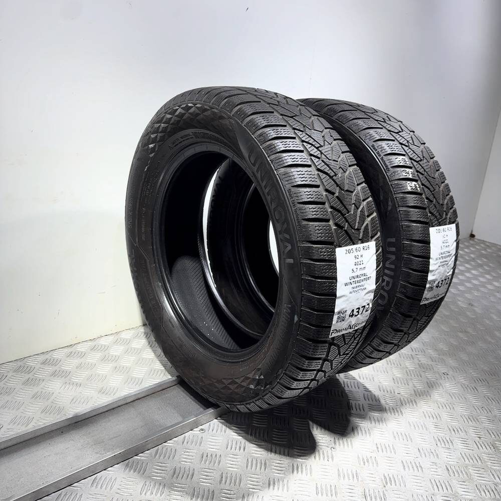 Gomme Usate 205 60 R16 92H Uniroyal Winterexpert 81% Invernali - immagine 7