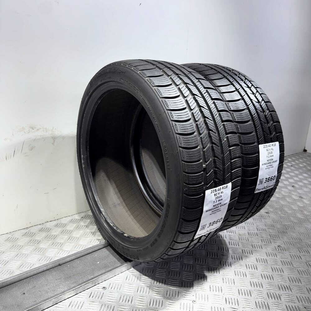 Gomme Usate 225 40 R18 92V XL Nexen Winguard Sport Invernali - immagine 7