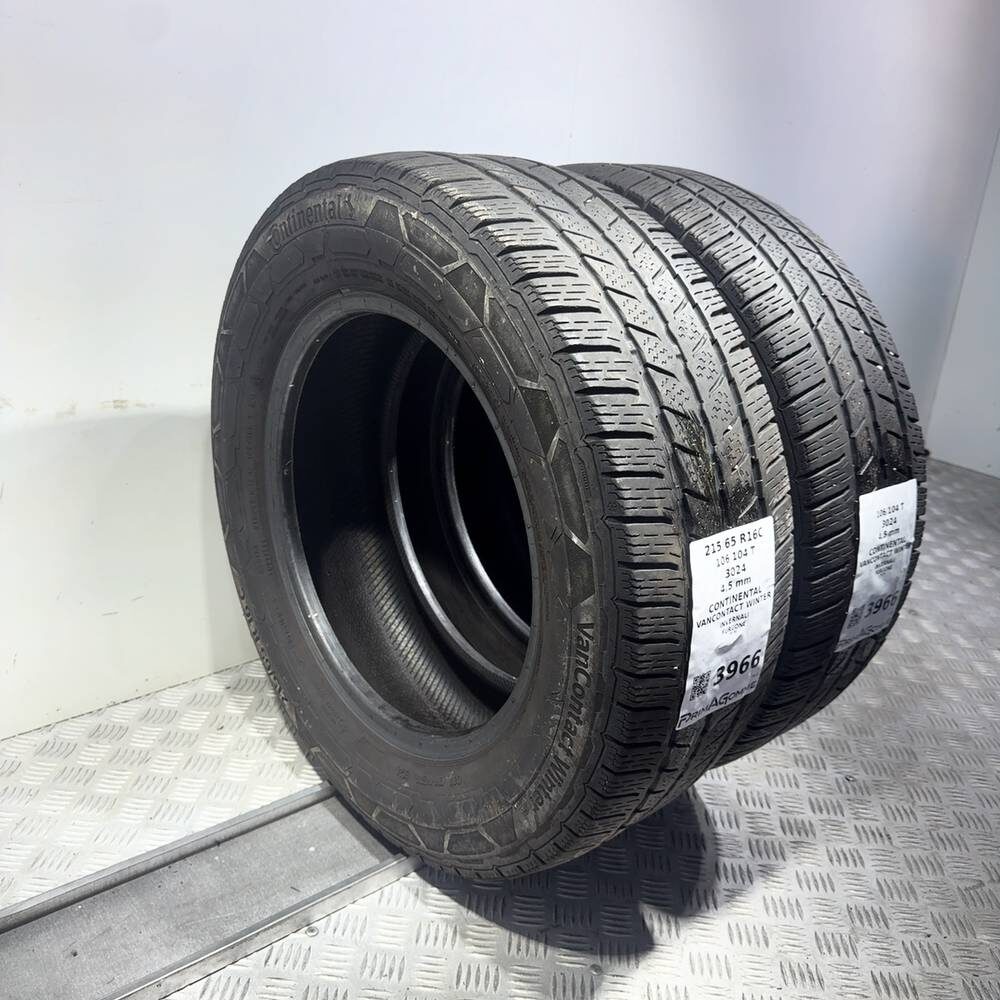 Gomme Usate 215 65 R16C 106/104T Continental Vancontact Winter Invernali - immagine 7