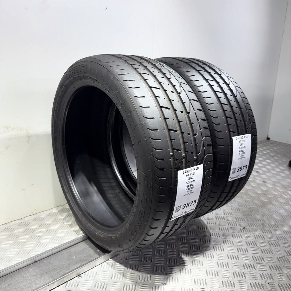 Gomme Usate 245 40 R18 97Y XL Pirelli P Zero 79% Estive - immagine 7