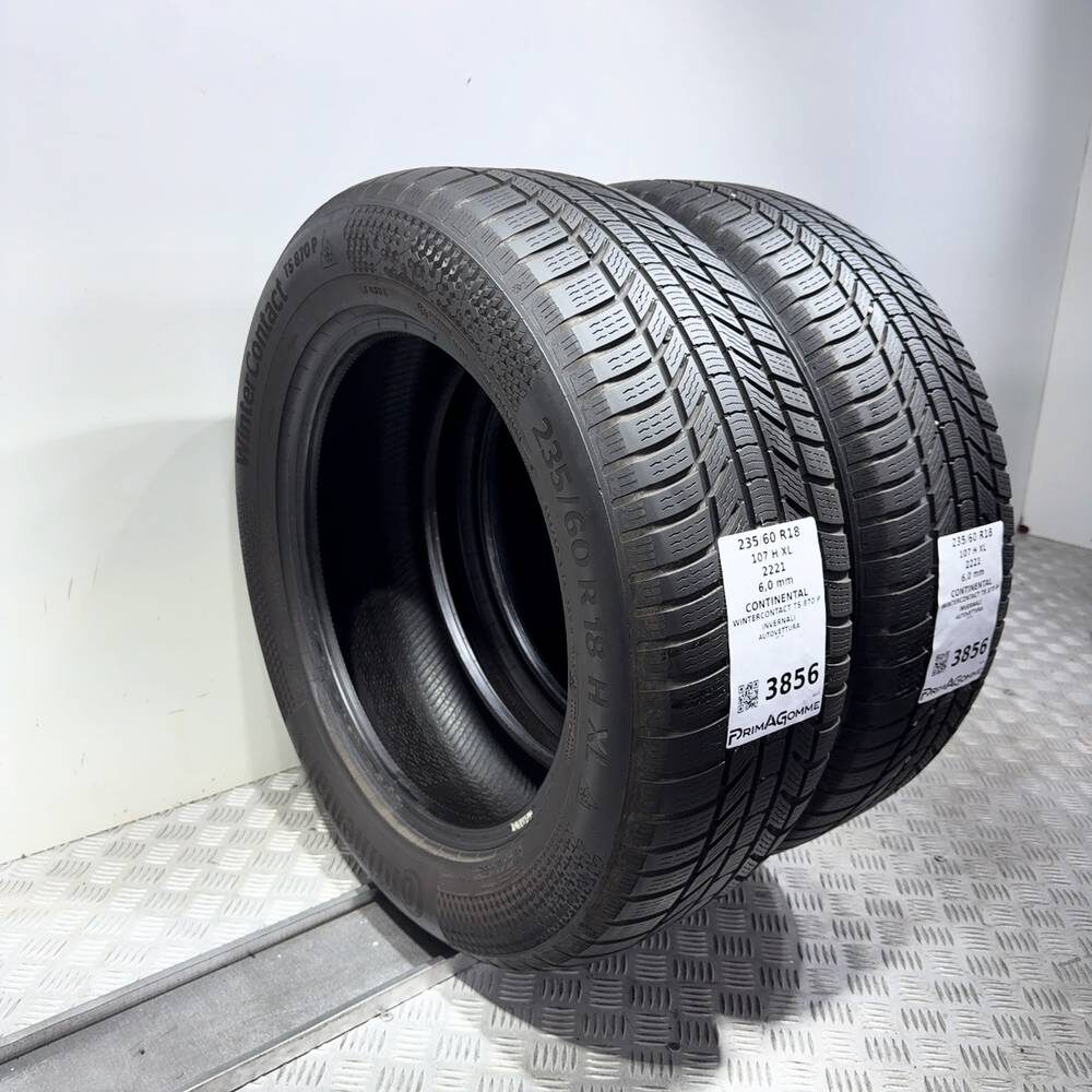 Gomme Usate 235 60 R18 107H XL Continental Wintercontact TS 870 P 86% Invernali - immagine 7
