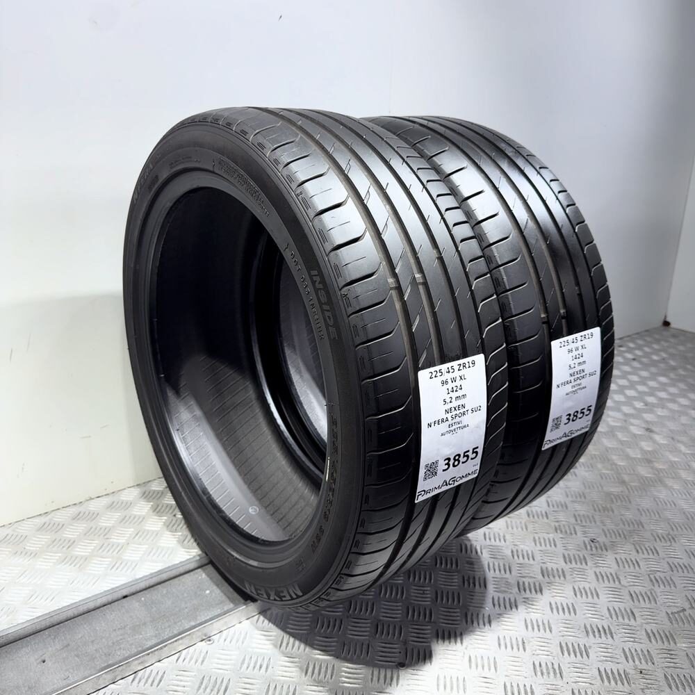 Gomme Usate 225 45 ZR19 XL 96W Nexen N'Fera Sport SU2 74% Estive - immagine 7