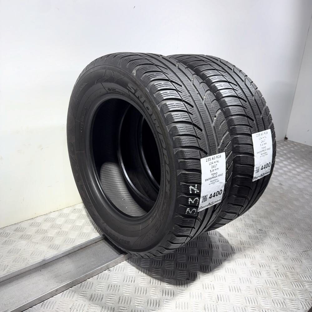 Gomme Usate 235 60 R16 104H XL Toyo Snowprox S943 77% Invernali - immagine 7