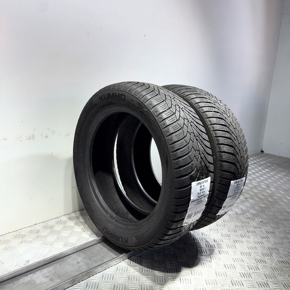 Gomme Usate 195 55 R16 87H Kumho Wintercraft WP52 87% Invernali - immagine 7