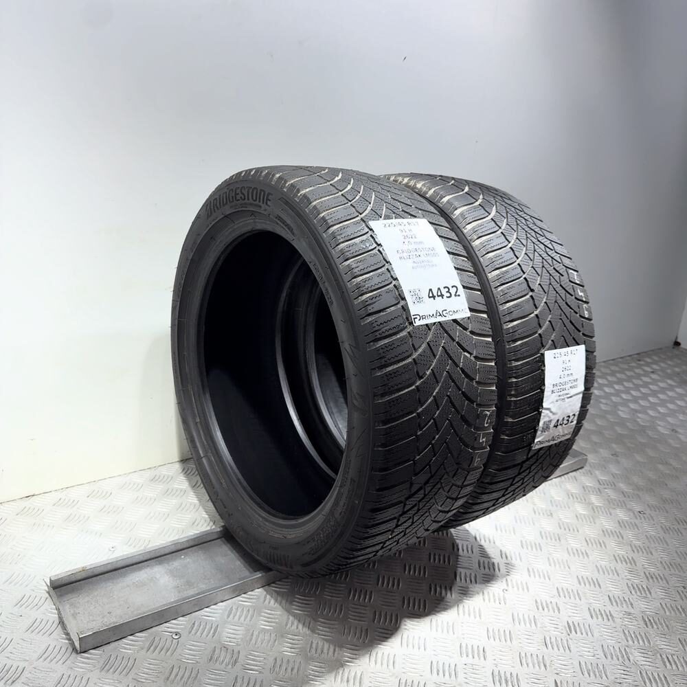 Gomme Usate 225 45 R17 91H Bridgestone Blizzak LM005 Invernali - immagine 7