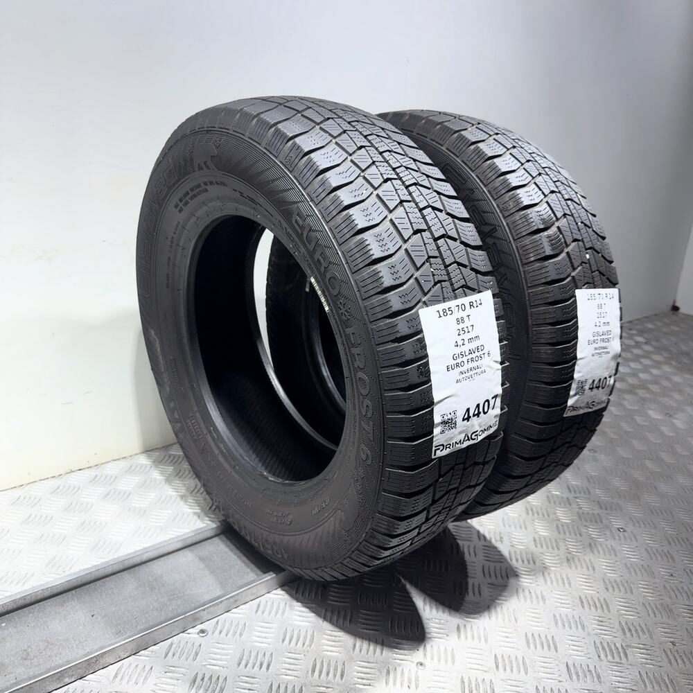 Gomme Usate 185 70 R14 88T Gislaved Euro Frost 6 Invernali - immagine 7