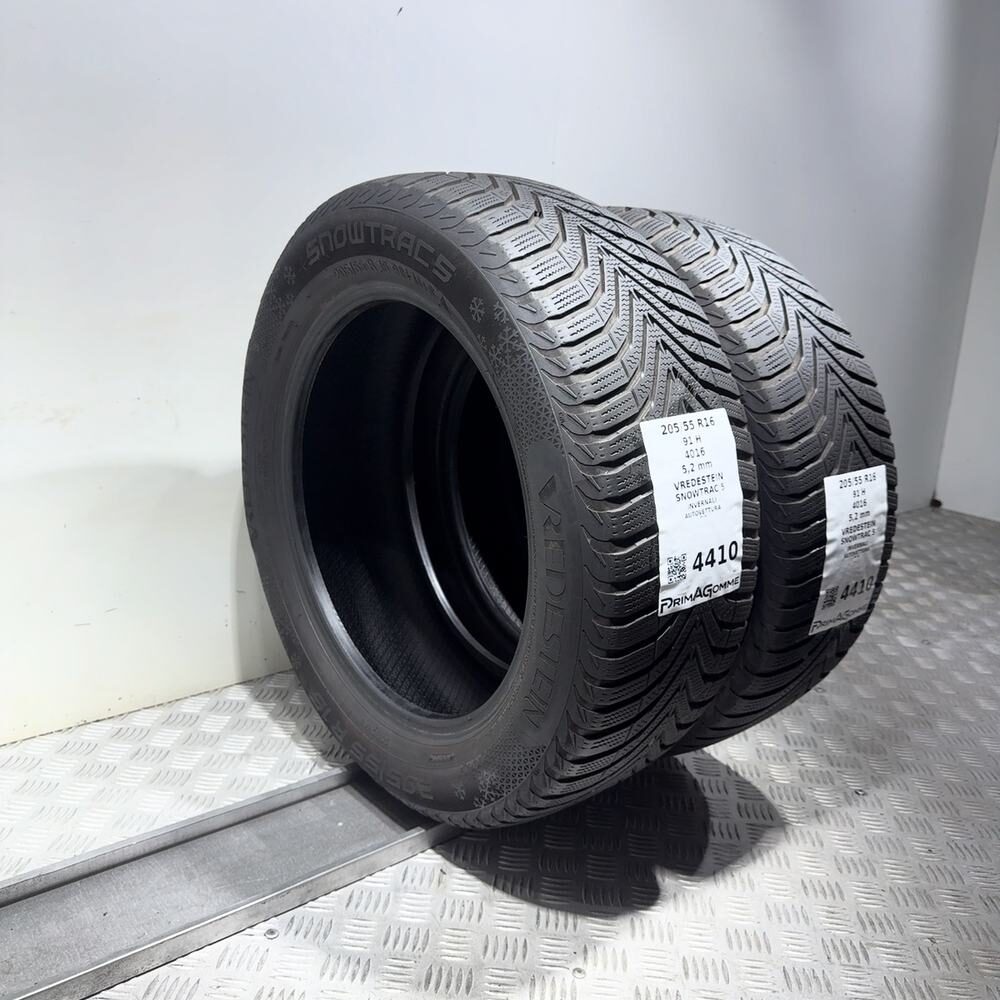 Gomme Usate 205 55 R16 91H Vredestein Snowtrac 5 74% Invernali - immagine 7