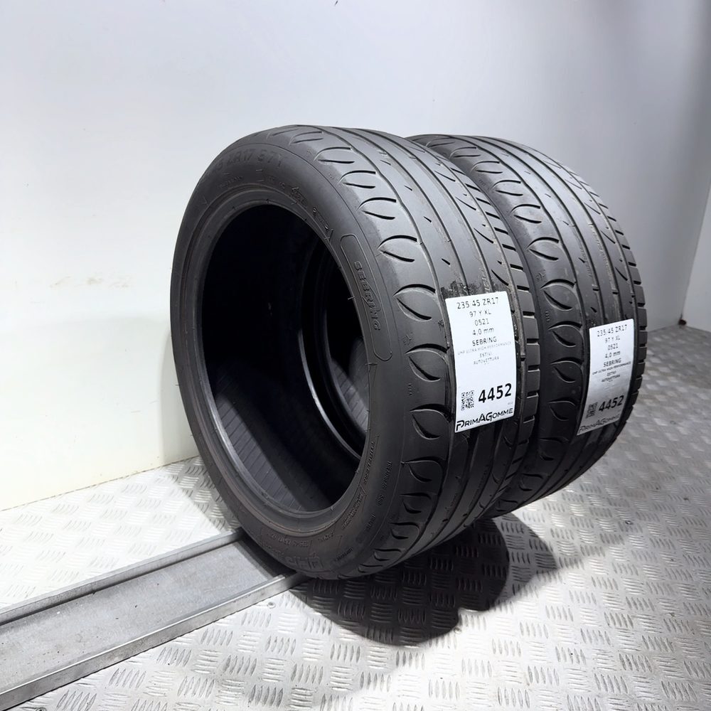 Gomme Usate 235 45 ZR17 97Y XL Sebring Uhp Ultra High Performance Estive - immagine 7