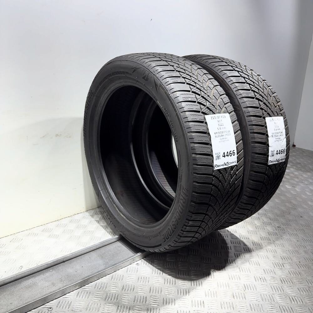 Gomme Usate 215 50 R19 93T Bridgestone Blizzak LM005 80% Invernali - immagine 7