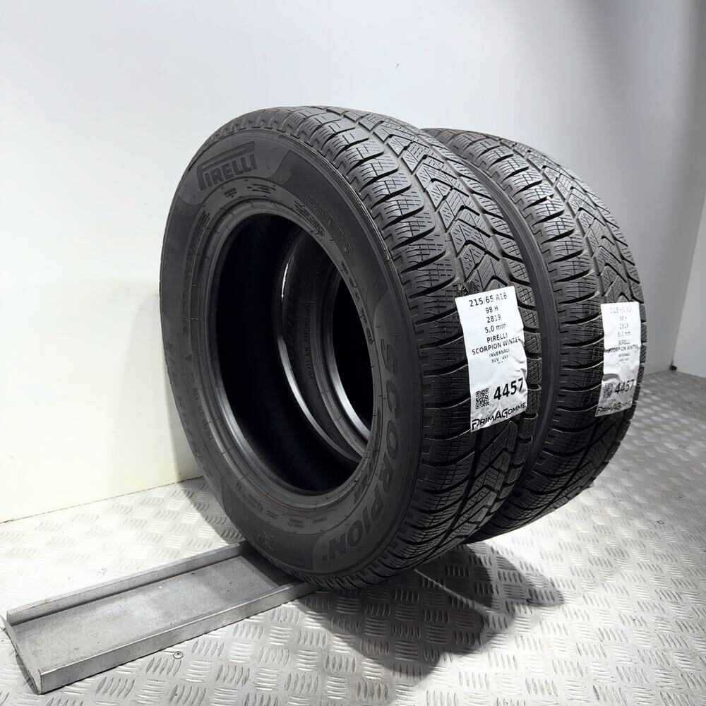 Gomme Usate 215 65 R16 98H Pirelli Scorpion Winter 71% Invernali - immagine 7