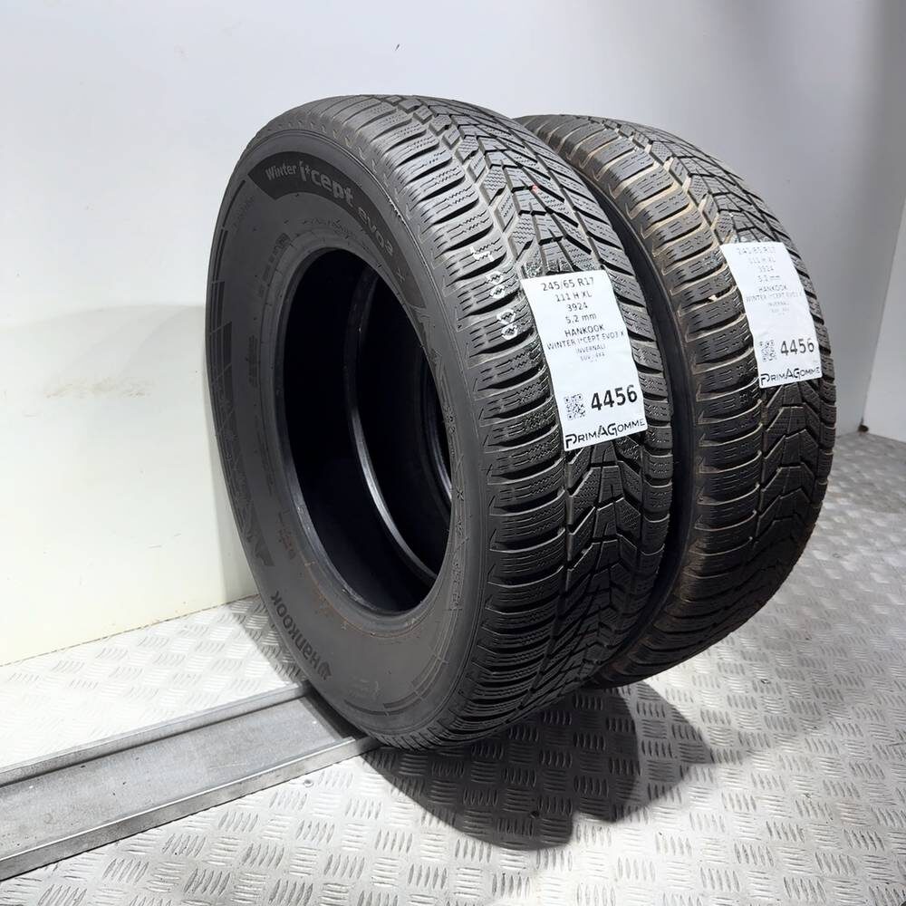 Gomme Usate 245 65 R17 111H XL Hankook Winter I*Cept Evo3 X 74% Invernali - immagine 7