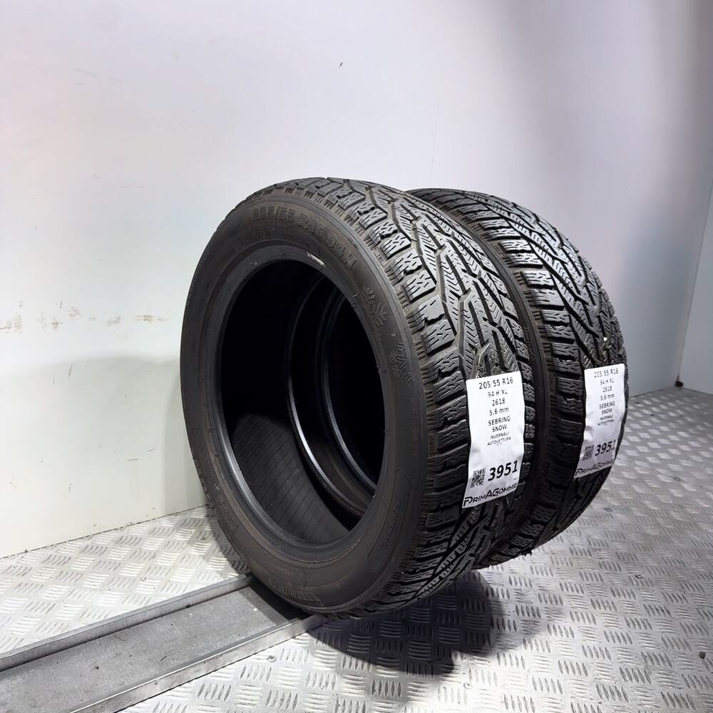 Gomme Usate 205 55 R16 94H XL Sebring Snow 80% Invernali - immagine 7
