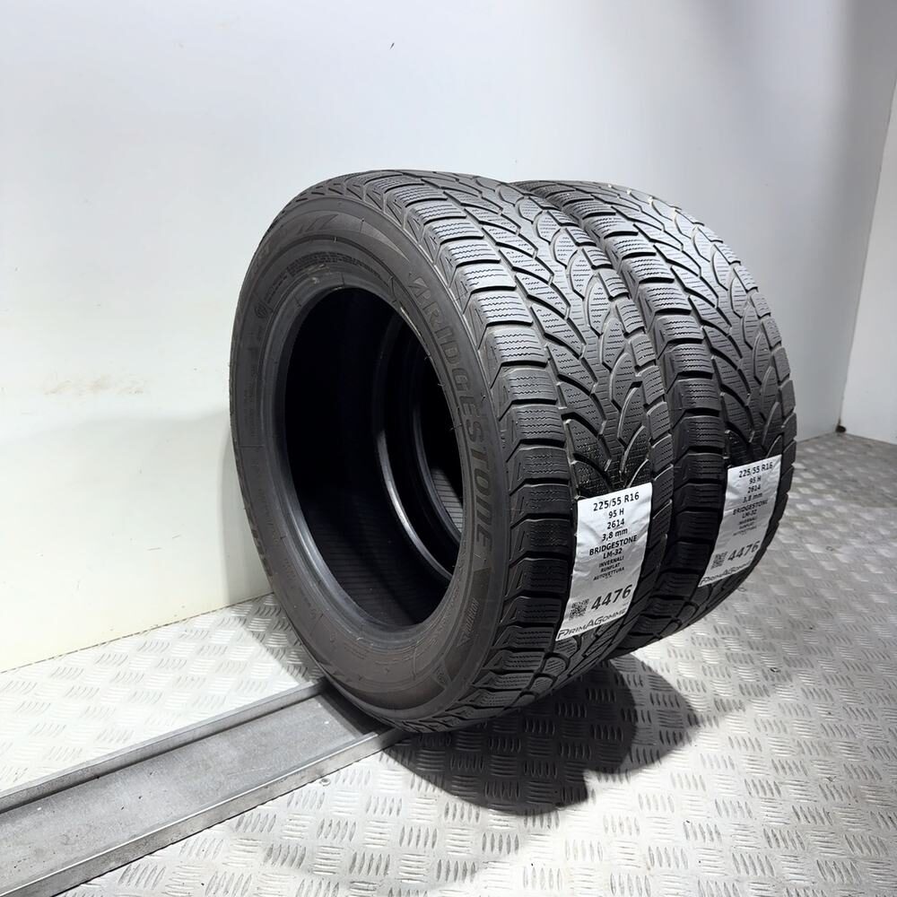Gomme Usate 225 55 R16 95H Bridgestone LM-32 RunFlat Invernali - immagine 7