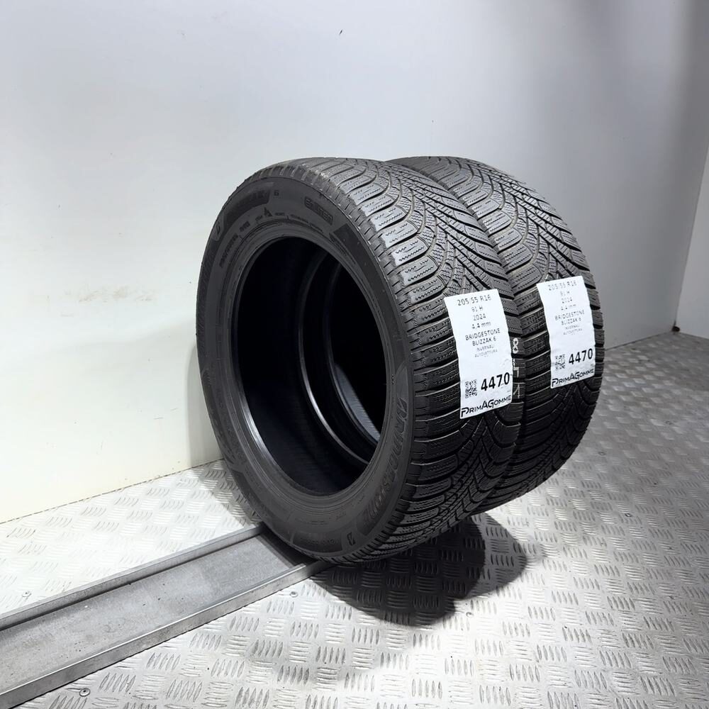 Gomme Usate 205 55 R16 91H Bridgestone Blizzak 6 Invernali - immagine 7