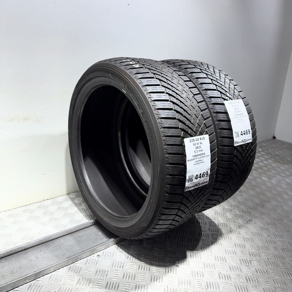 Gomme Usate 225 40 R18 92W XL Yokohama Bluearth Winter V906 74% Invernali - immagine 7