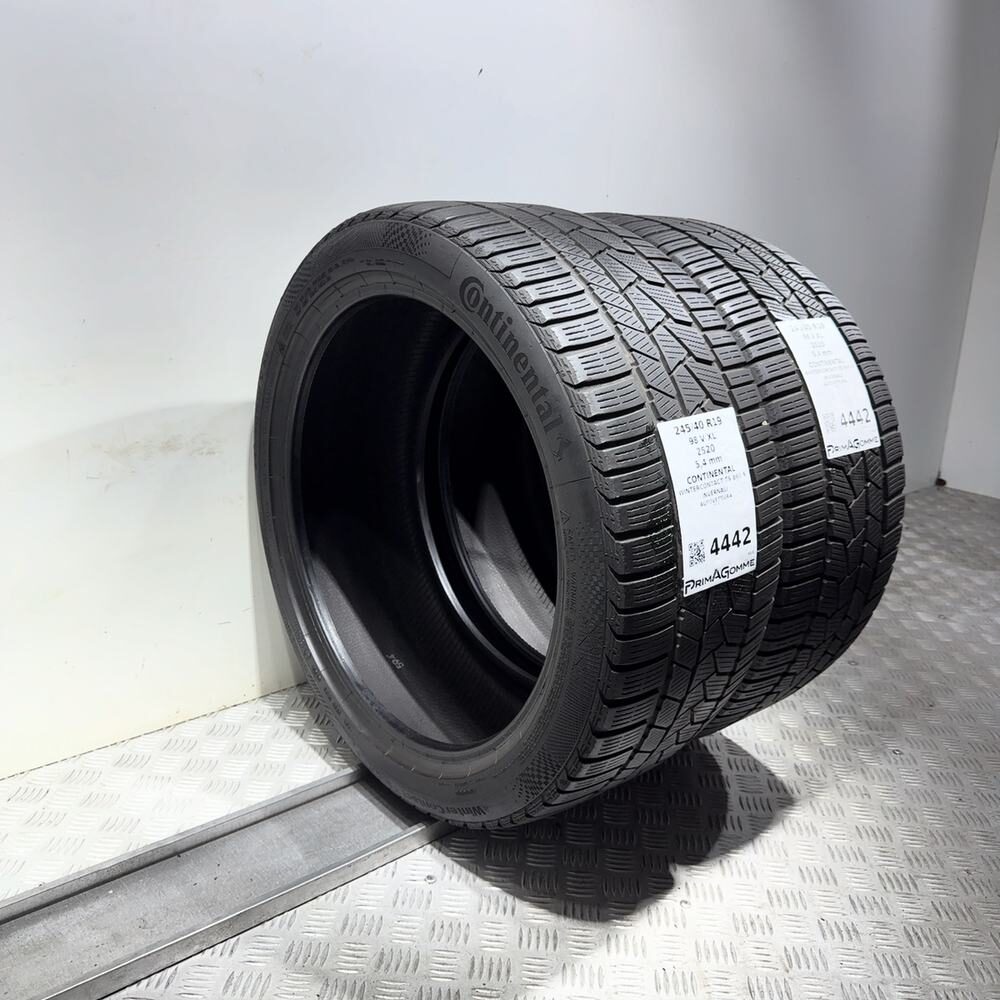 Gomme Usate 245 40 R19 98V XL Continental Wintercontact TS 860 S 77% Invernali - immagine 7
