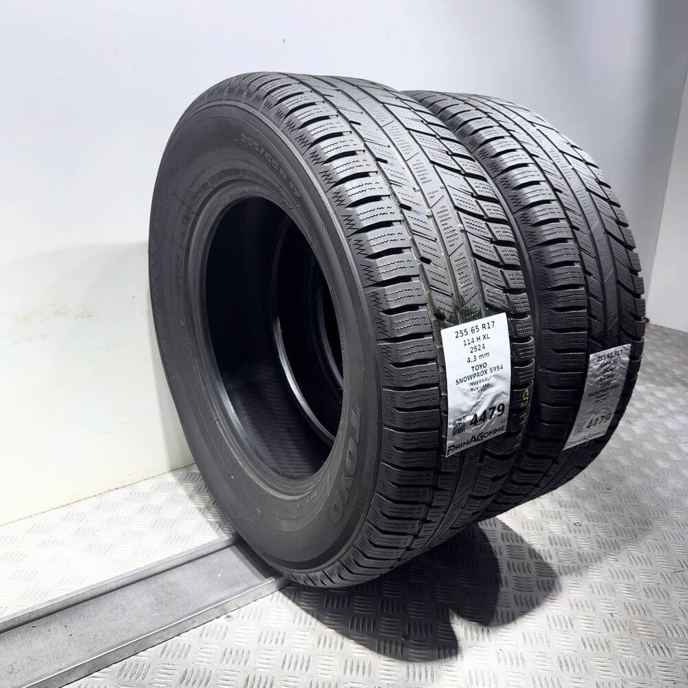 Gomme Usate 255 65 R17 114H XL Toyo Snowprox S954 Invernali - immagine 7
