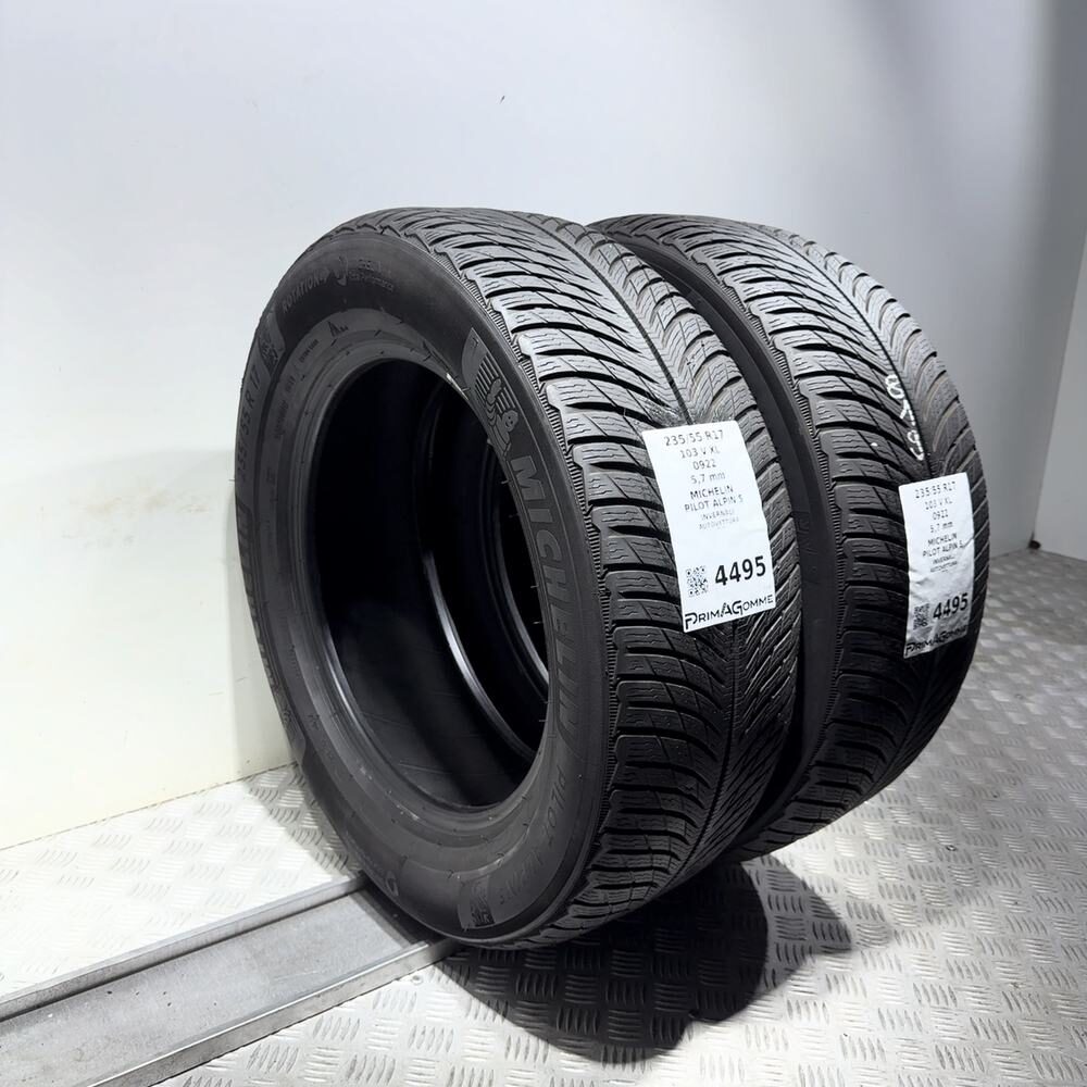 Gomme Usate 235 55 R17 103V XL Michelin Pilot Alpin 5 81% Invernali - immagine 7