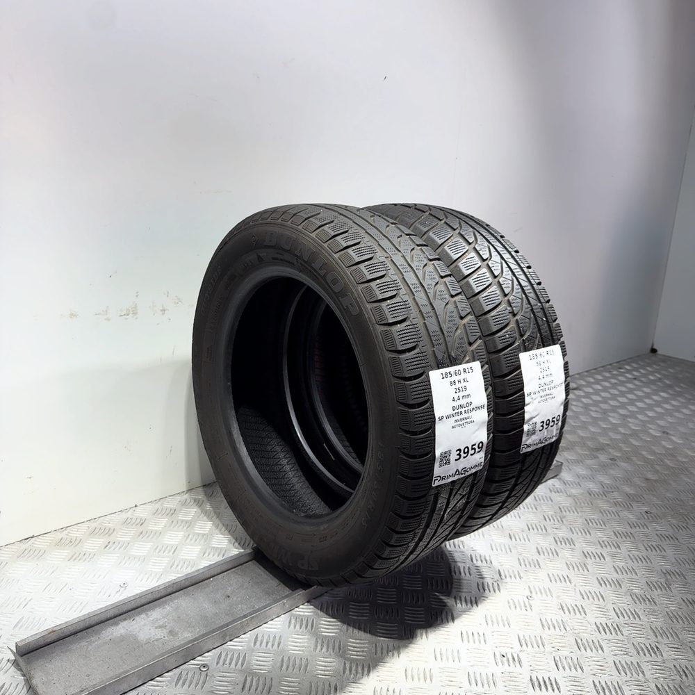 Gomme Usate 185 60 R15 88H XL Dunlop SP Winter Response Invernali - immagine 7
