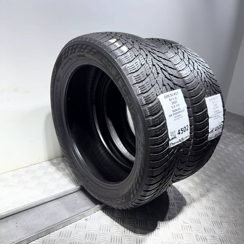 Gomme Usate 205 50 R17 93V XL Nokian WR Snowproof 74% Invernali - immagine 7