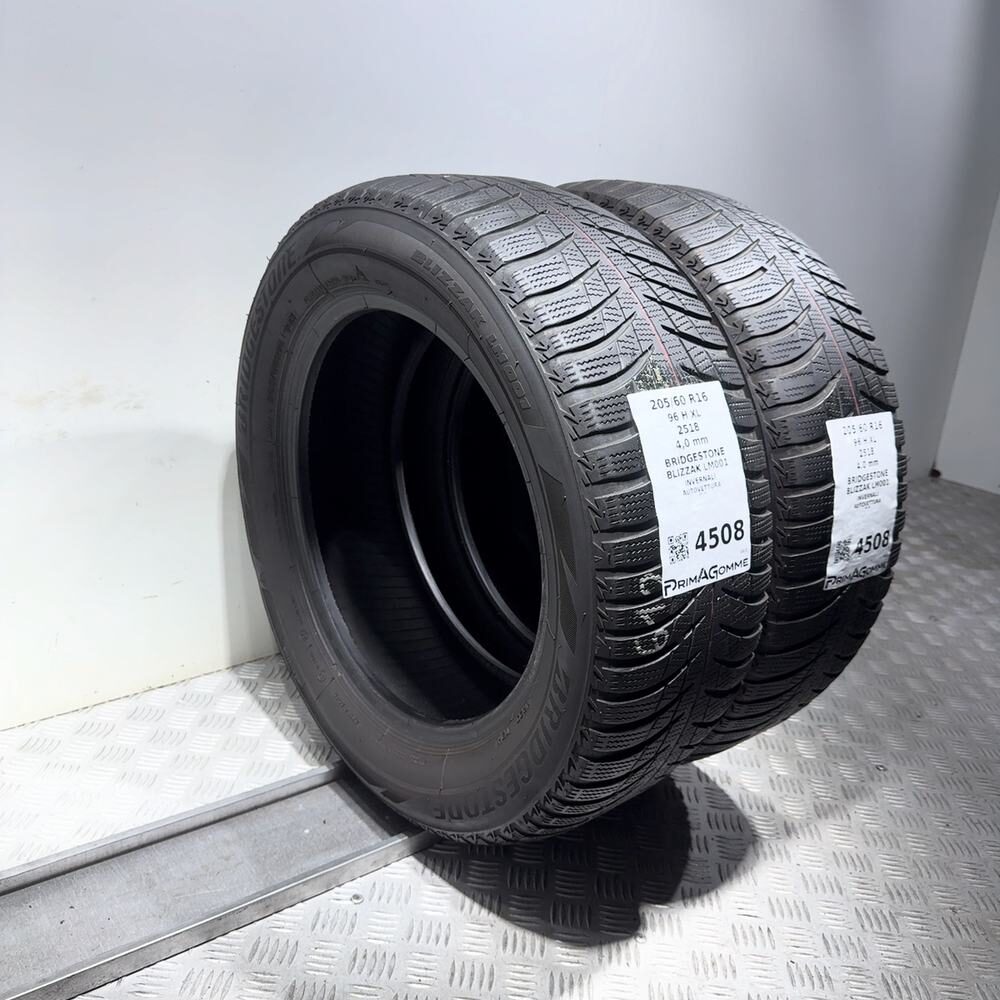 Gomme Usate 205 60 R16 XL 96H Bridgestone Blizzak LM001 Invernali - immagine 7