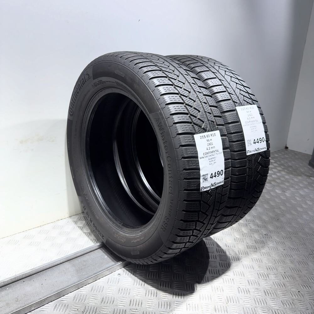 Gomme Usate 215 60 R18 98H Continental Wintercontact TS 850P RunFlat Invernali - immagine 7