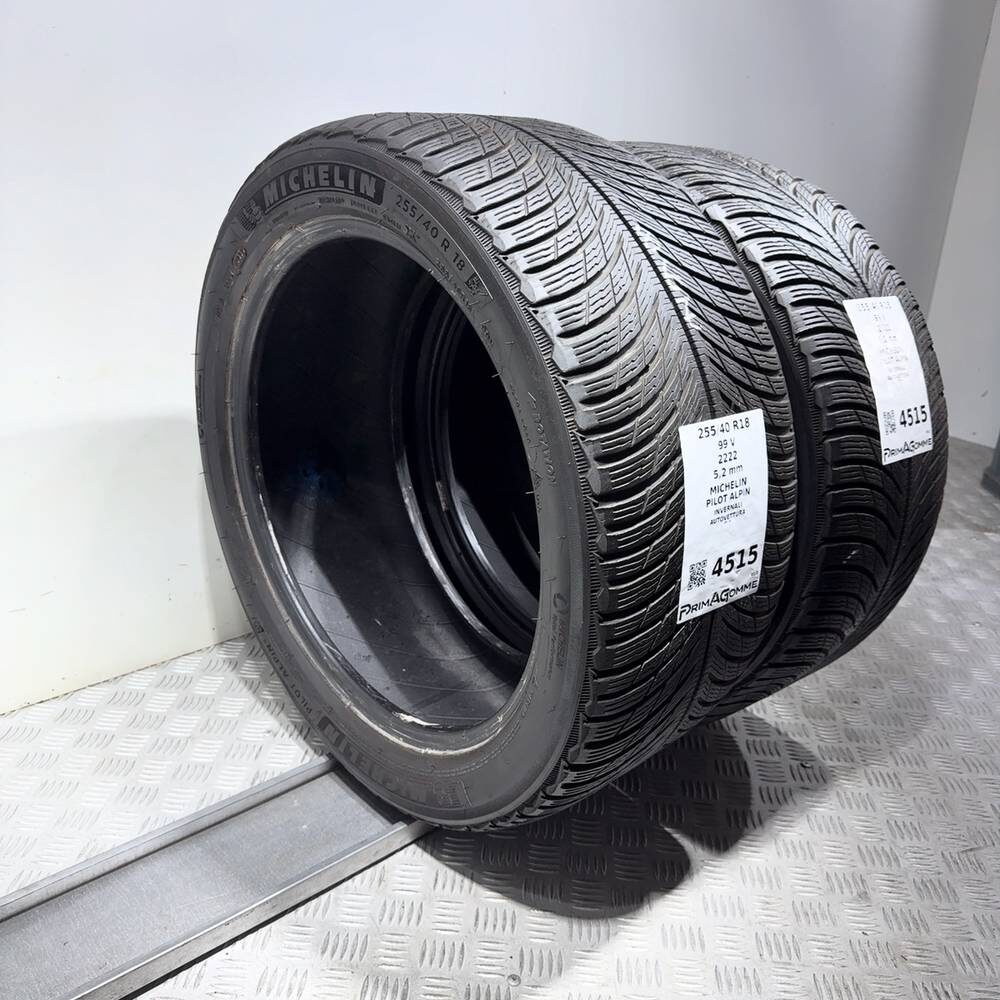 Gomme Usate 255 40 R18 99V Michelin Pilot Alpin 74% Invernali - immagine 7