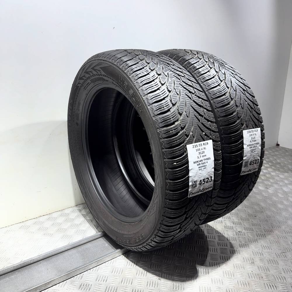 Gomme Usate 235 55 R19 105V XL Nokian Tyres WR SUV 4 81% Invernali - immagine 7
