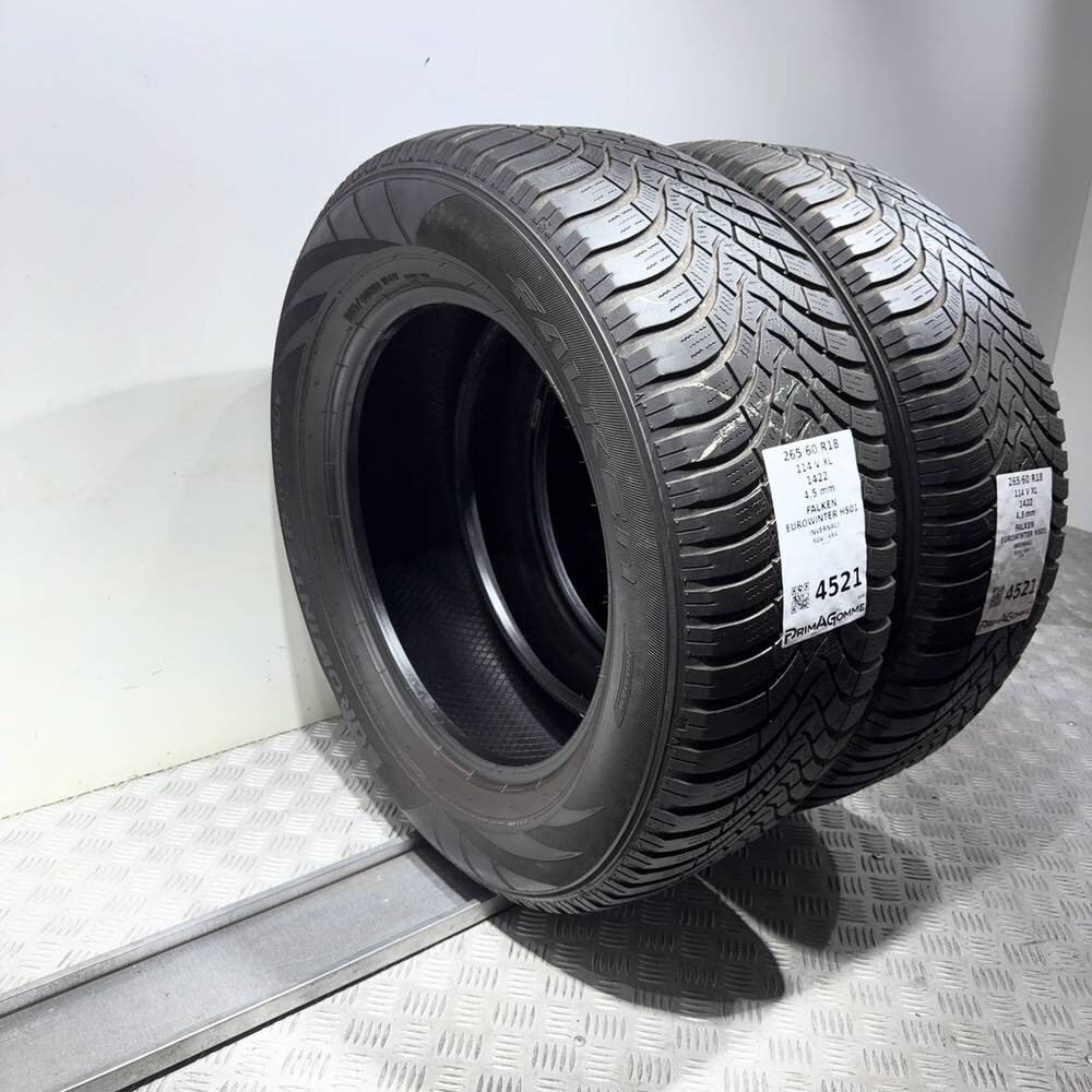 Gomme Usate 265 60 R18 114V XL Falken Eurowinter HS01 Invernali - immagine 7