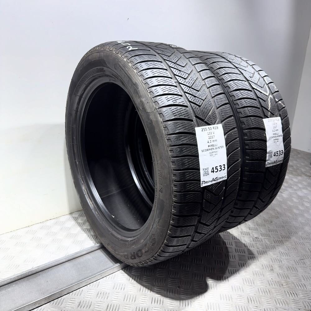 Gomme Usate 255 50 R19 103V Pirelli Scorpion Winter Invernali - immagine 7
